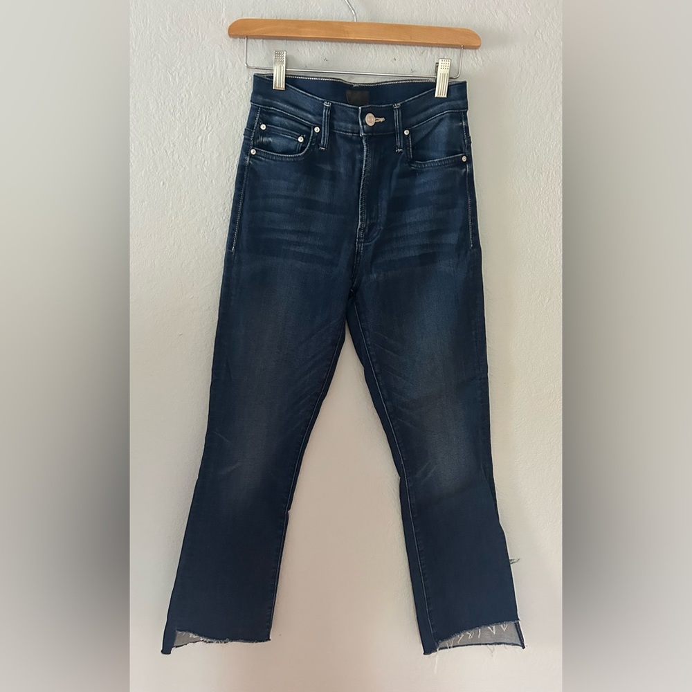MOTHER Indigo Straight Jeans